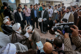 آئین عمامه گذاری طلاب در قم