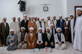 آئین عمامه گذاری طلاب در قم