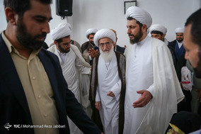 آئین عمامه گذاری طلاب در قم