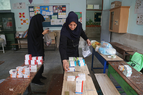 ایستگاه جهادی یک روزه زندگی خوب-محمدشهر