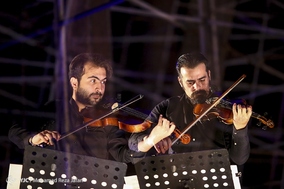 کنسرت شهرام و حافظ ناظری در کاخ چهلستون