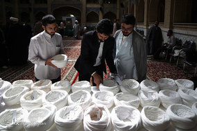 مراسم عمامه گذاری طلاب حوزه علمیه خراسان