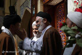 مراسم عمامه گذاری طلاب حوزه علمیه خراسان