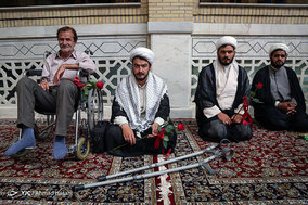 مراسم عمامه گذاری طلاب حوزه علمیه خراسان