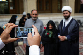 مراسم عمامه گذاری طلاب حوزه علمیه خراسان