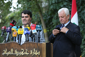نشست خبری سفیر عراق در تهران