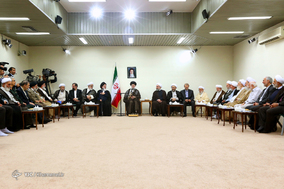 دیدار رئیس و اعضای دوره جدید مجمع تشخیص مصلحت نظام با رهبر معظم انقلاب