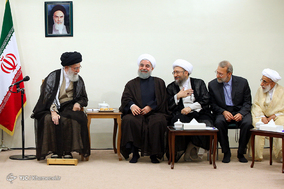 دیدار رئیس و اعضای دوره جدید مجمع تشخیص مصلحت نظام با رهبر معظم انقلاب
