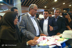 آیین افتتاح یازدهمین نمایشگاه زنان و تولید ملی