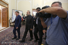 دیدار لاریجانی با ریس مجلس بلژیک