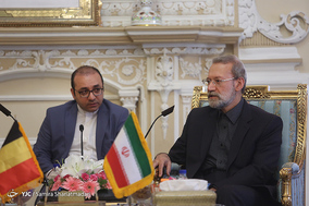 دیدار لاریجانی با ریس مجلس بلژیک