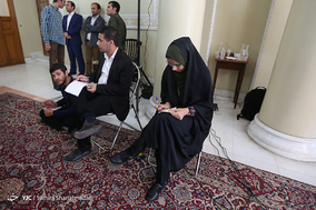 دیدار لاریجانی با ریس مجلس بلژیک