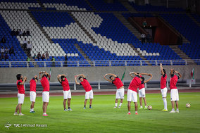 دیدار تیم های منتخب مشهد و منتخب کربلا در ورزشگاه امام رضا (ع) مشهد