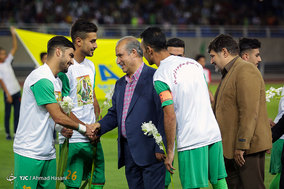 دیدار تیم های منتخب مشهد و منتخب کربلا در ورزشگاه امام رضا (ع) مشهد