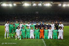 دیدار تیم های منتخب مشهد و منتخب کربلا در ورزشگاه امام رضا (ع) مشهد