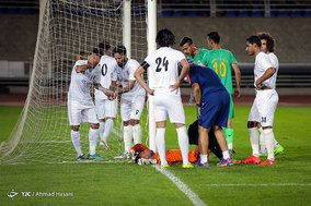 دیدار تیم های منتخب مشهد و منتخب کربلا در ورزشگاه امام رضا (ع) مشهد