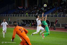 دیدار تیم های منتخب مشهد و منتخب کربلا در ورزشگاه امام رضا (ع) مشهد