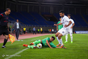 دیدار تیم های منتخب مشهد و منتخب کربلا در ورزشگاه امام رضا (ع) مشهد