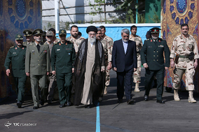 مراسم دانش‌آموختگی دانشجویان دانشگاه علوم انتظامی باحضور رهبر معظم انقلاب