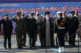 مراسم دانش‌آموختگی دانشجویان دانشگاه علوم انتظامی باحضور رهبر معظم انقلاب