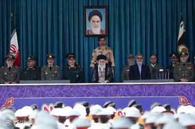 مراسم دانش‌آموختگی دانشجویان دانشگاه علوم انتظامی باحضور رهبر معظم انقلاب