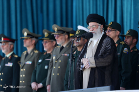 مراسم دانش‌آموختگی دانشجویان دانشگاه علوم انتظامی باحضور رهبر معظم انقلاب