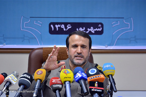 نشست خبری رئیس ستاد بزرگداشت هفته دفاع مقدس