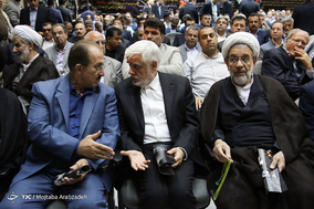 مراسم ترحیم برادر حسین مرعشی