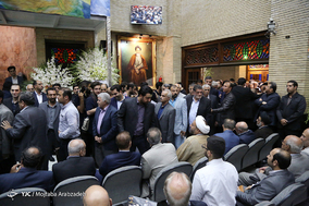 مراسم ترحیم برادر حسین مرعشی