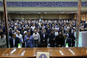 مراسم ترحیم برادر حسین مرعشی