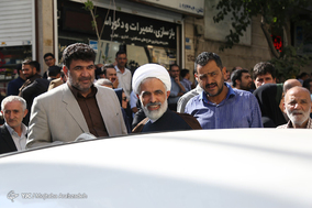 مراسم ترحیم برادر حسین مرعشی