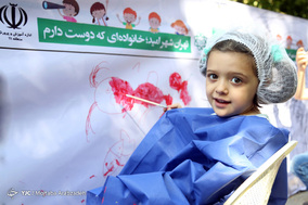 جشنواره طولانی ترین نقاشی کشور در بوستان رازی