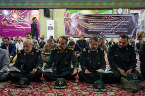 مراسم تشییع آیت الله معصومی (نماینده سابق ولی فقیه در دانشگاه آزاد) در مشهد