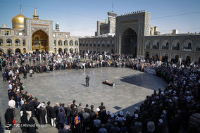 مراسم تشییع آیت الله معصومی (نماینده سابق ولی فقیه در دانشگاه آزاد) در مشهد
