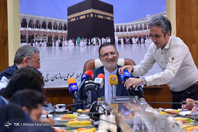 نشست خبری رئیس سازمان حج و زیارت