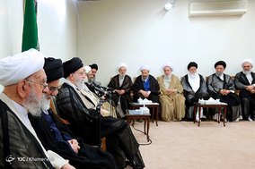 دیدار رئیس و اعضای مجلس خبرگان رهبری با مقام معظم رهبری