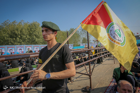 مراسم اربعین فرمانده شهید مرتضی حسین‌پور/ لنگرود