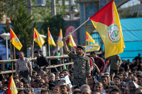 مراسم اربعین فرمانده شهید مرتضی حسین‌پور/ لنگرود