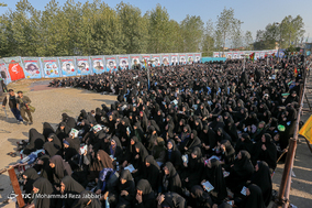 مراسم اربعین فرمانده شهید مرتضی حسین‌پور/ لنگرود