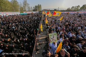مراسم اربعین فرمانده شهید مرتضی حسین‌پور/ لنگرود