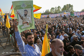 مراسم اربعین فرمانده شهید مرتضی حسین‌پور/ لنگرود