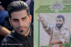 مراسم اربعین فرمانده شهید مرتضی حسین‌پور/ لنگرود