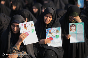 مراسم اربعین فرمانده شهید مرتضی حسین‌پور/ لنگرود