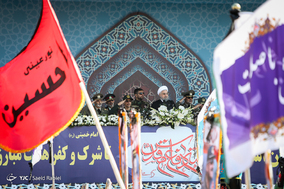 مراسم رژه نیروه های مسلح در حرم امام خمینی(ره) - 2