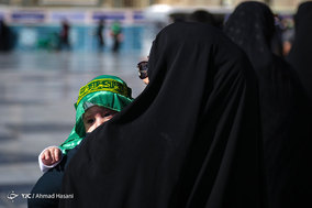 محفل باشکوه شیرخوارگان حسینی در حرم مطهر رضوی