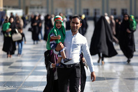 محفل باشکوه شیرخوارگان حسینی در حرم مطهر رضوی