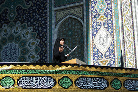 محفل باشکوه شیرخوارگان حسینی در حرم مطهر رضوی