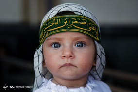 محفل باشکوه شیرخوارگان حسینی در حرم مطهر رضوی