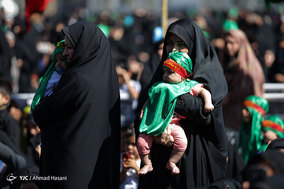 محفل باشکوه شیرخوارگان حسینی در حرم مطهر رضوی