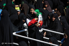 محفل باشکوه شیرخوارگان حسینی در حرم مطهر رضوی